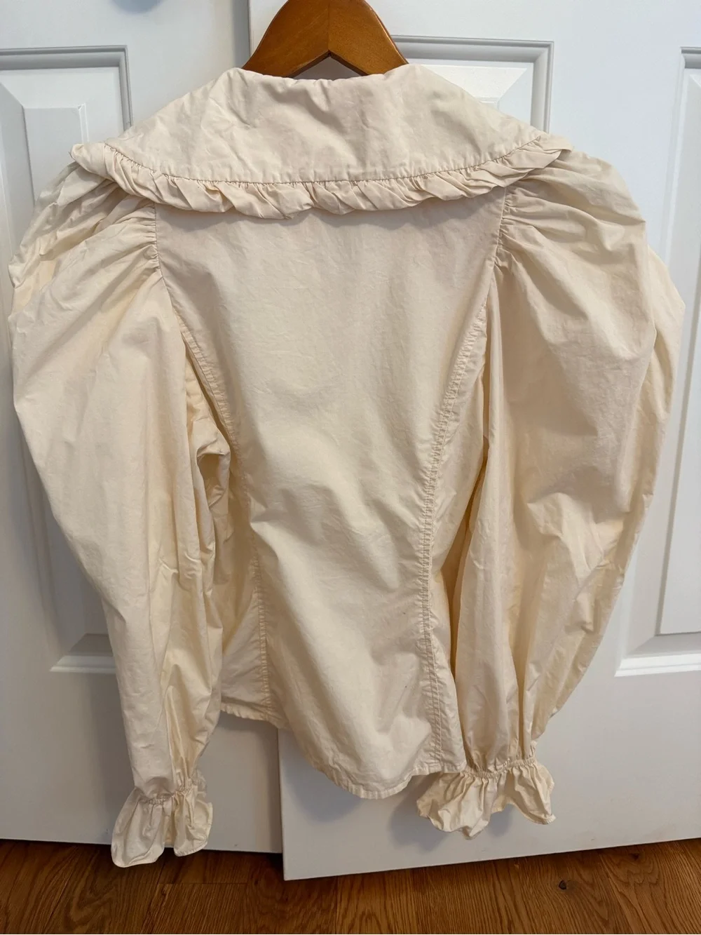 Ulla Johnson Marietta Blouse in Dogwood Cream Size 2
